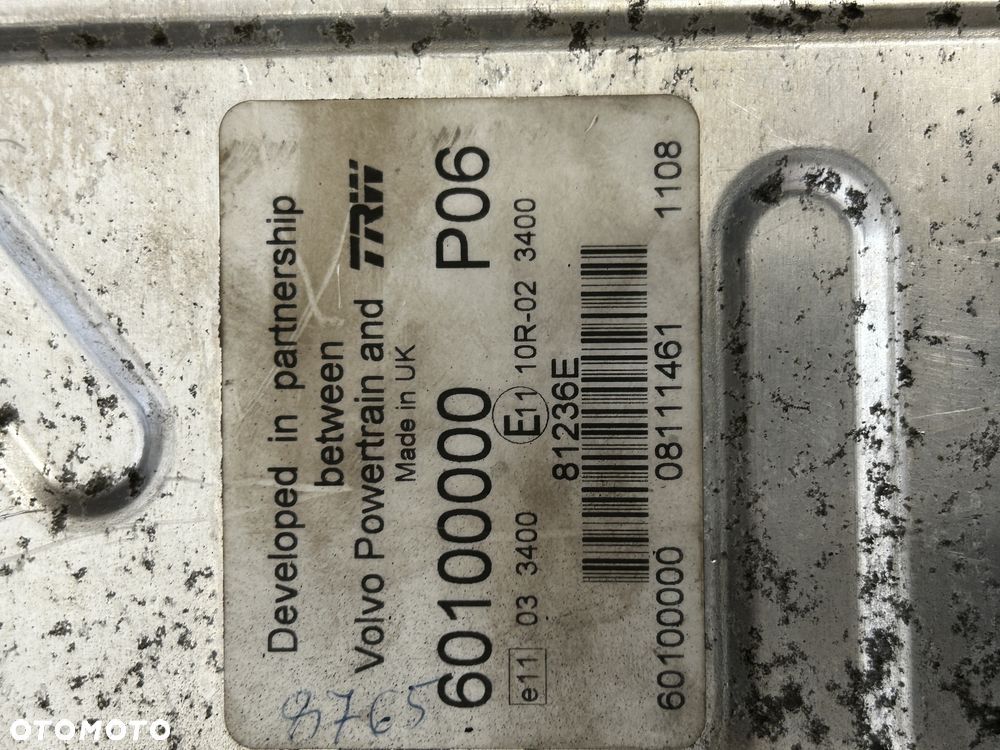 VOLVO,RENAULT Sterownik TRW 60100000 P06 - 3