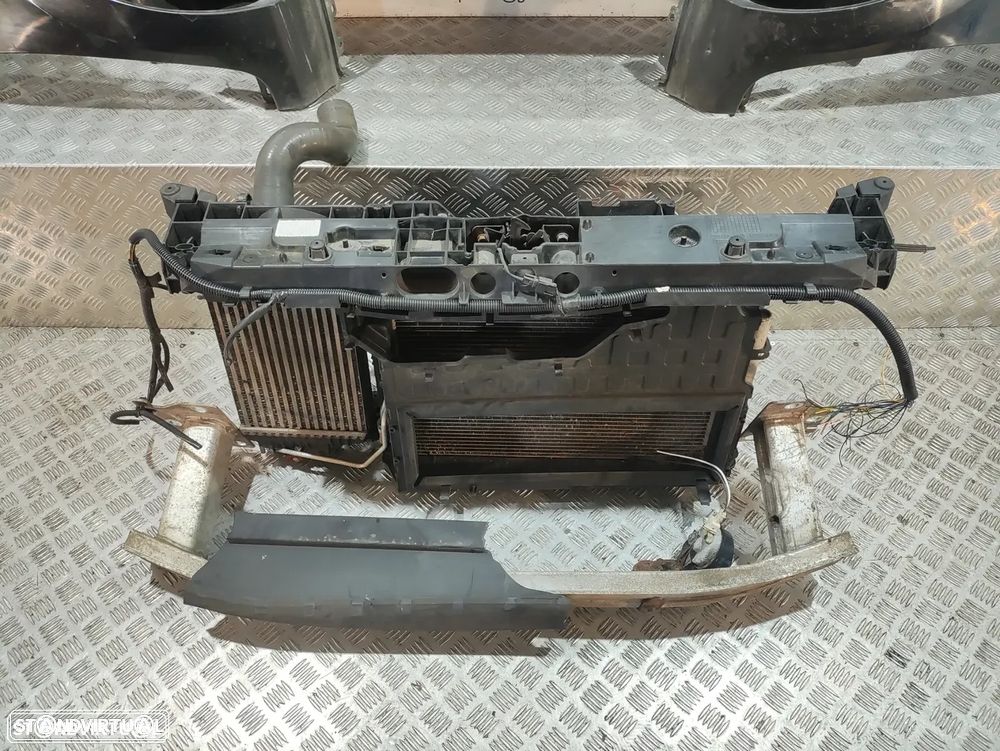 Frente Completa Renault Clio 4 IV - Fase 1 - Capot | Capo | Parachoque | Parachoques | Guarda Lamas | Lama | Radiador | Ventilador | Reforço | - 20