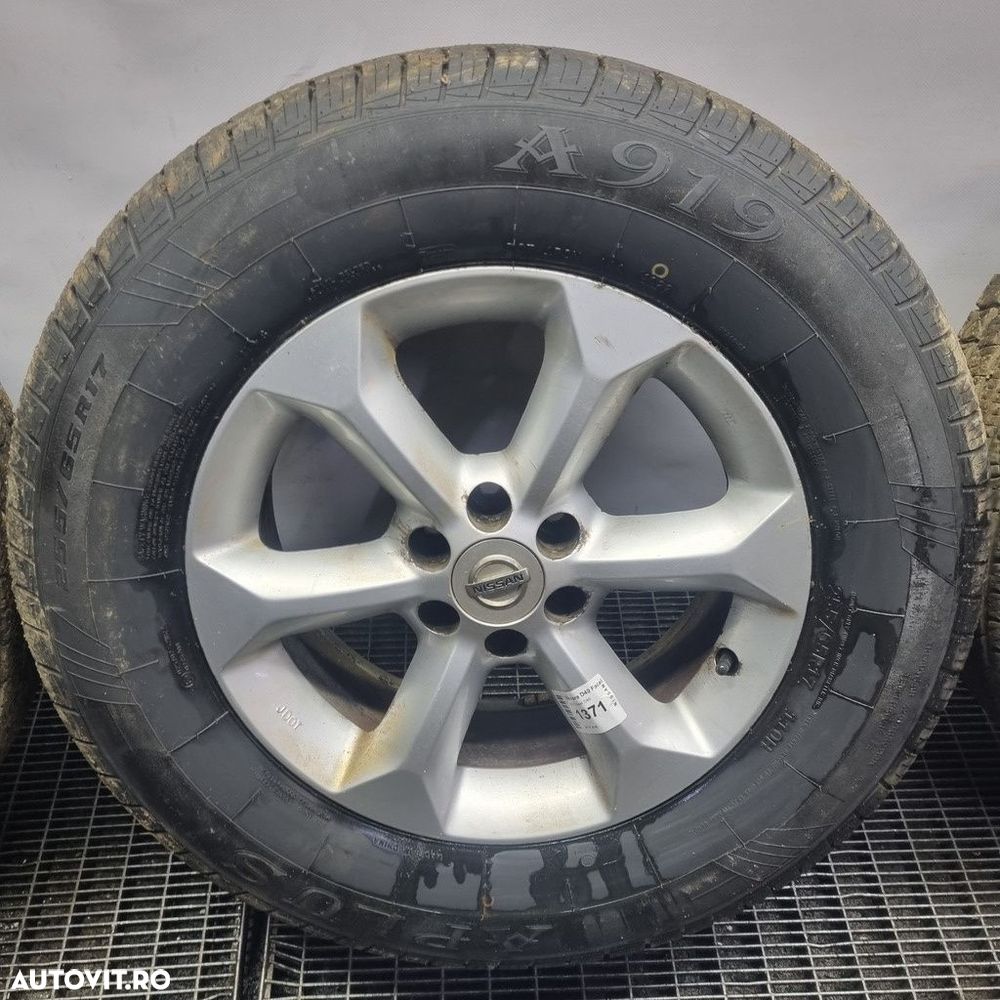 Jante aliaj Nissan Navara D40 Facelift 2010 - 2015 (1371) R17 CU ANVELOPE 6X114 3 ET - 4