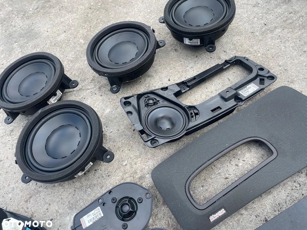 volvo xc70 v70 s80 07- zestaw dynaudio glosniki wzmacniacz komplet - 4