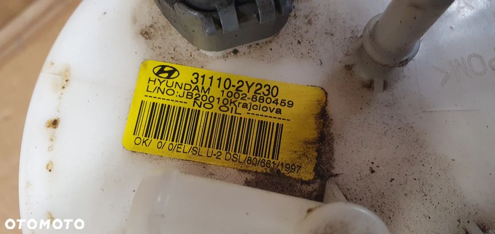 Pompka paliwa pływak pompa Hyundai IX35 1.7 CRDI 31110-2Y230 - 6