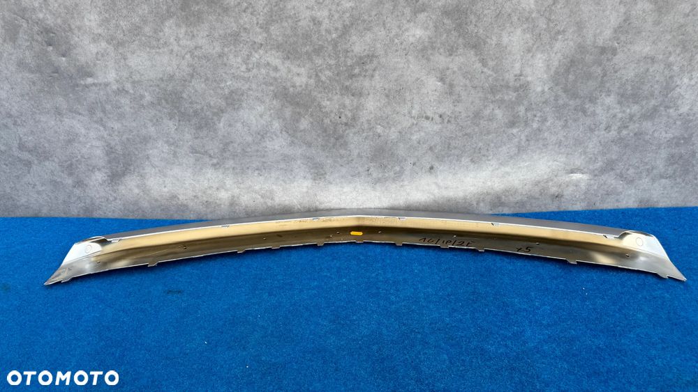 MERCEDES AMG GT W190 SPOILER DOKŁADKA ZDERZAKA PRZÓD LISTWA CHROM A1908850074 1G/IP/2E - 3