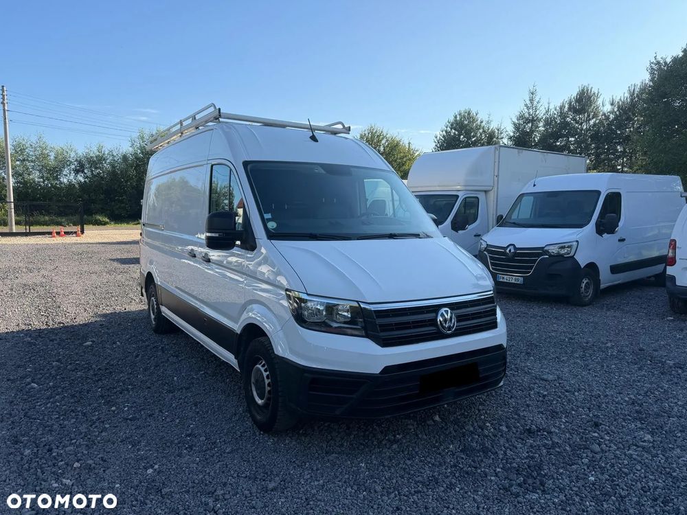 Volkswagen Crafter / L3H3 / 2.0 177KM /  AUTOMAT / NAJBOGATSZA WERSJA / TABLET / NAVI / SKÓRA / FV23% - 3