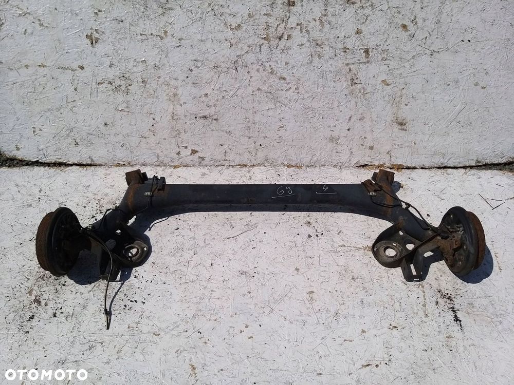 vw polo 6r 6c ibiza 6j fabia iii audi a1 oś belka zawieszenie tył bębny - 1
