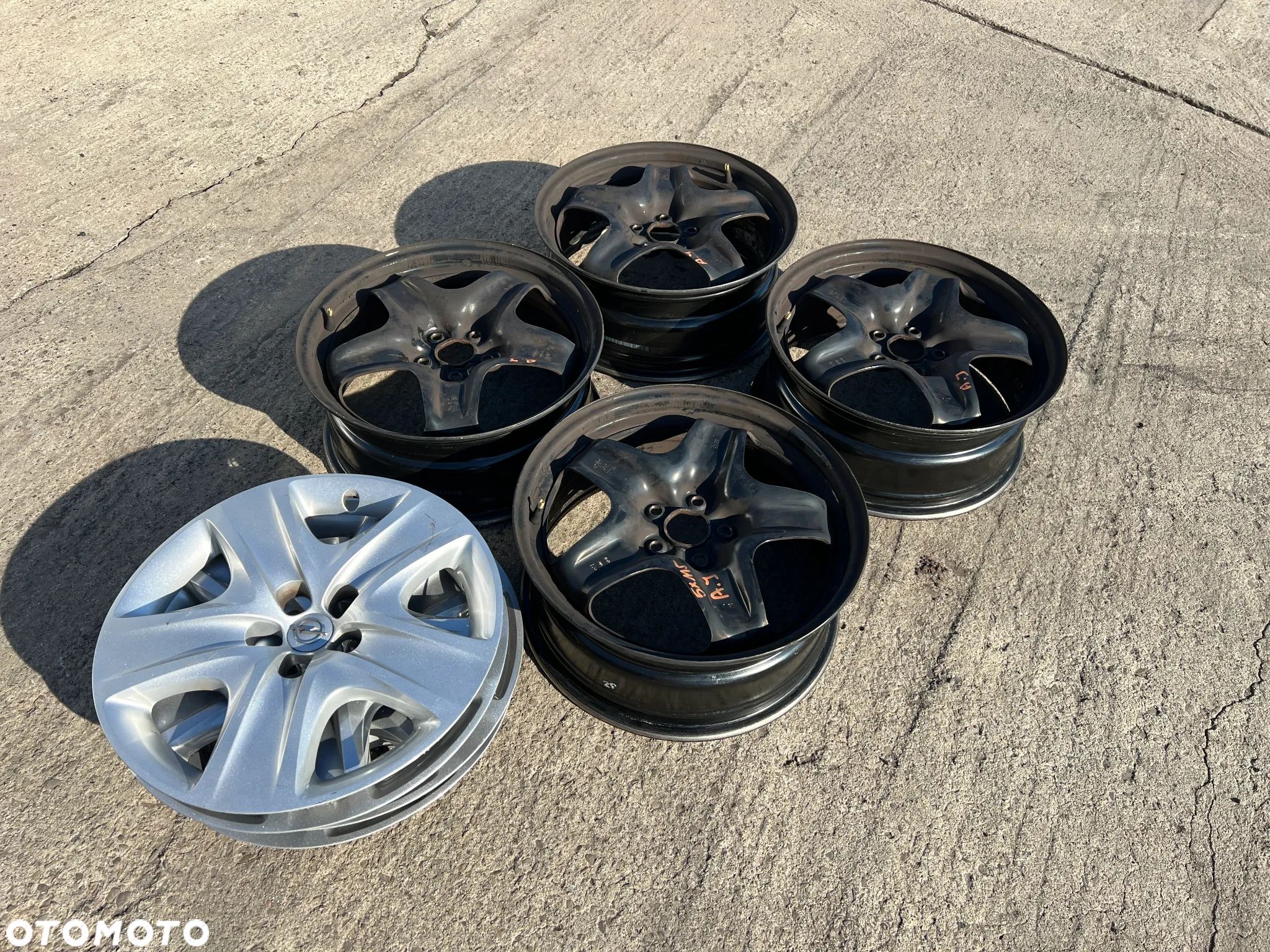 Felga stalowa Opel OE 2170107 7.0" x 17" 5x105 ET 42 - 1