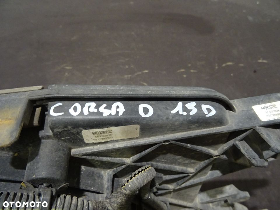 OPEL CORSA D 1.3 CDTI WENTYLATOR CHŁODNICY 440926702 - 3