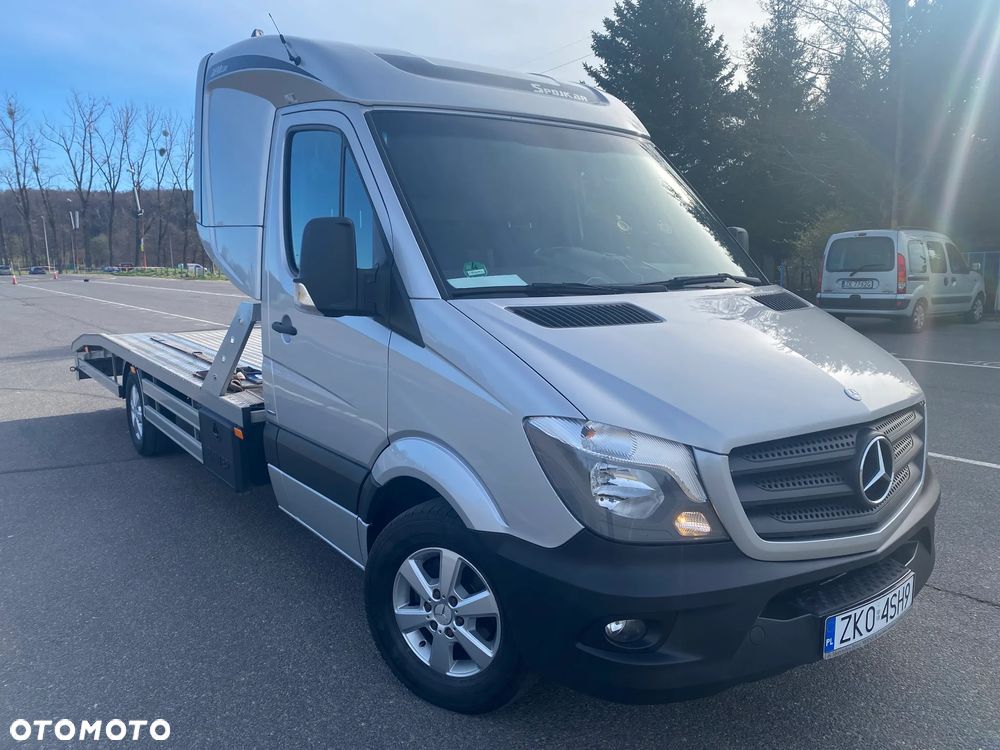 Mercedes-Benz Sprinter 319 CDI 3.0 V6 190KM 100% Serwis MB ASO Hak 3,5t - 3
