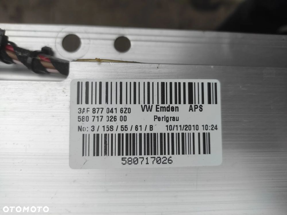 VW PASSAT B7 KOMBI PANORAMA DACH SZYBERDACH KOMPLET 3AF877041 8R0959591A 1K9877307A WYSYŁKA !!!!! - 6