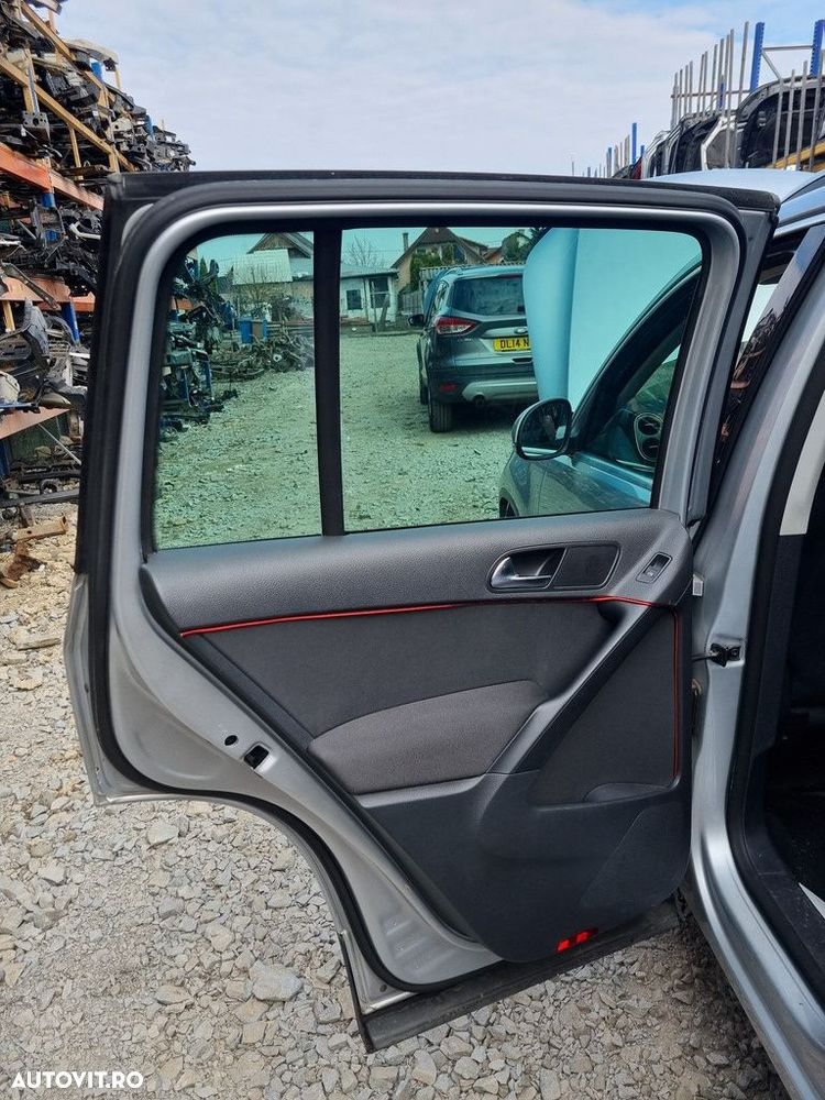 Usa Stanga Spate Volkswagen Tiguan 5N 2007 - 2011 SUV 4 Usi SILVER (1481) - 2