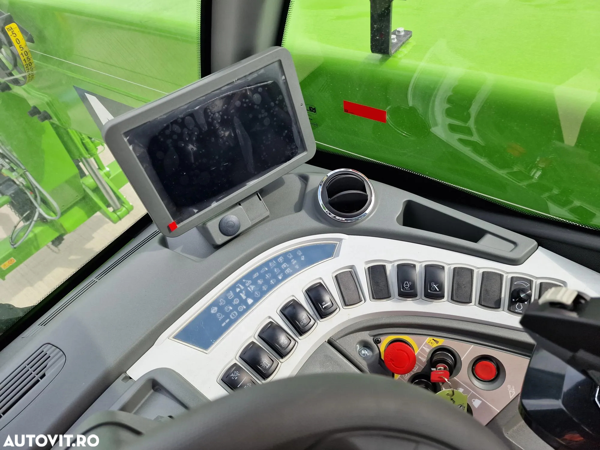 Merlo ROTO 40.18, ROTATIV la 18, ridica 4t, Aer cond, nacela 3 pers, cupa, furci, TELESCOPIC 4 tronsoane, posibilitate leasing, garantie 2 ani-PROMOTIE 154900 EUR+Tva - 16