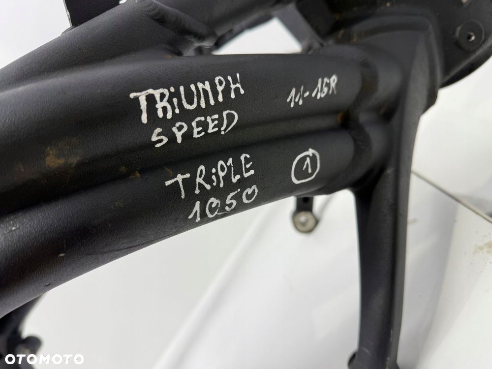 RAMA STELAŻ Triumph Speed Triple 1050 oryginalna cała ładna sprawna - 14