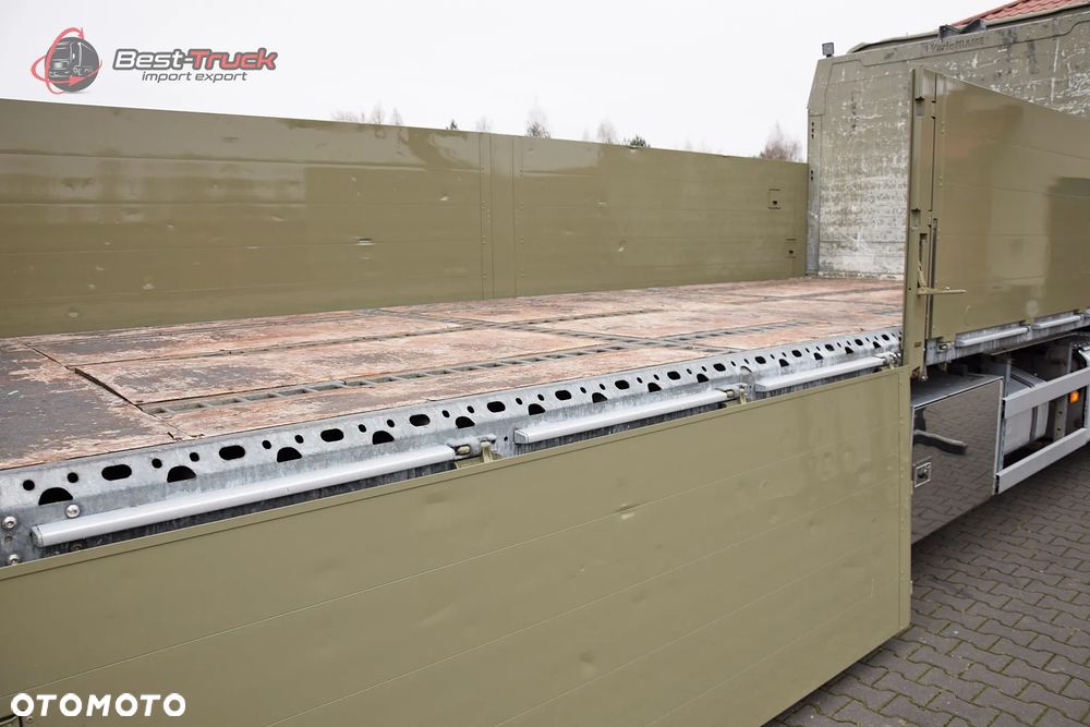 Mercedes-Benz ACTROS 2545 / 6X2 / SKRZYNIOWY 6,5 M / HDS MKG HLK 221 a2V  / STEROWANIE RADIOWE  PILOT / CAŁY NA PODUSZKACH  / OŚ SKRĘTNA / ROTATOR / CHWYTAK / - 22