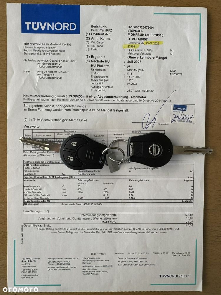 Nissan Micra 1.2 N-Tec EU6 - 13