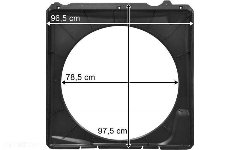 SCANIA P G OSŁONA WENTYLATORA TUNEL - 2