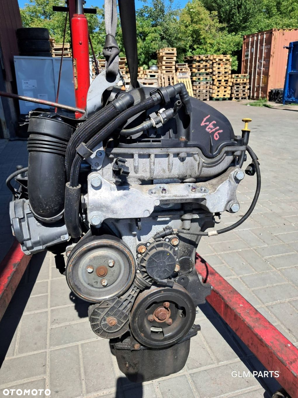 Peugeot Citroen C4 II 1.4 VTI benzyna Silnik kompletny 8F01 - 3