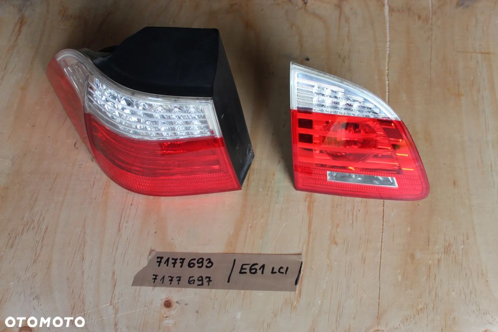 LAMPA TYLNA LEWA BMW 5 KOMBI E61 LCI LED EU 7177693 2009 - 1