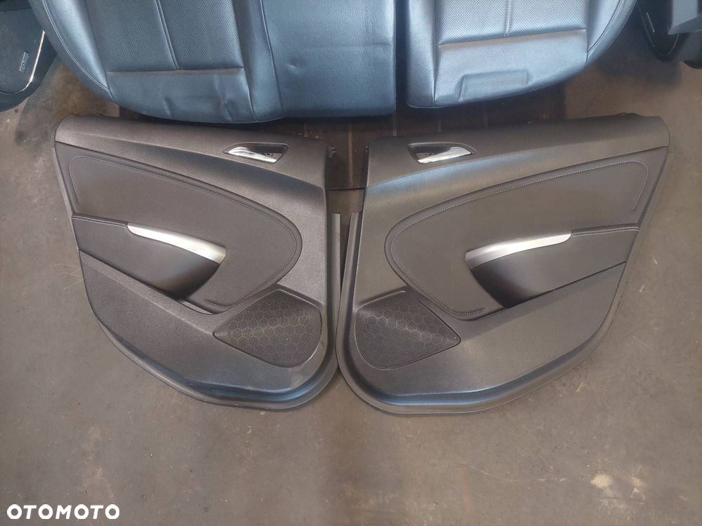 FOTELE KOMPLET LEWY PRAWY KANAPA TYŁ + BOCZKI OPEL ASTRA J KOMBI - 2