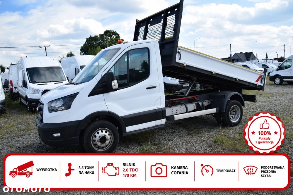 Ford TRANSIT ​*WYWROTKA​*2.0TDCI​*170KM​*TEMPOMAT​*KLIMATYZACJA​*3 - 1
