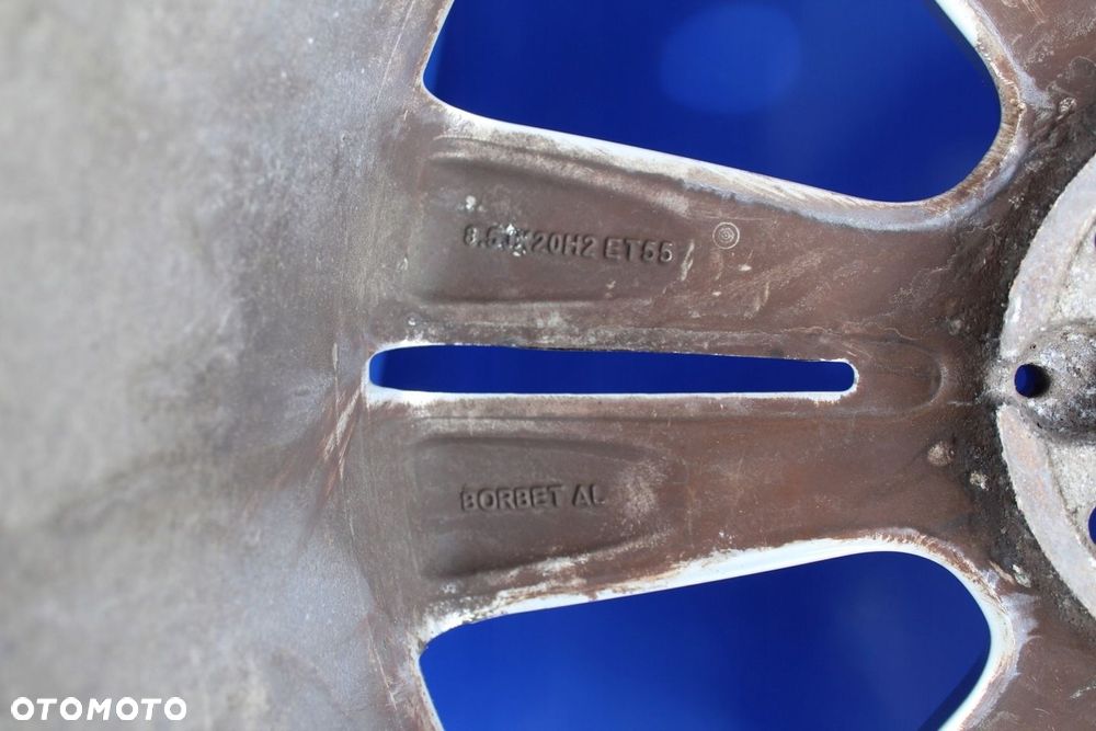 Felgi aluminiowe 20" komplet na zimę OE Mercedes Borbet ML W164 GL X164 - 16