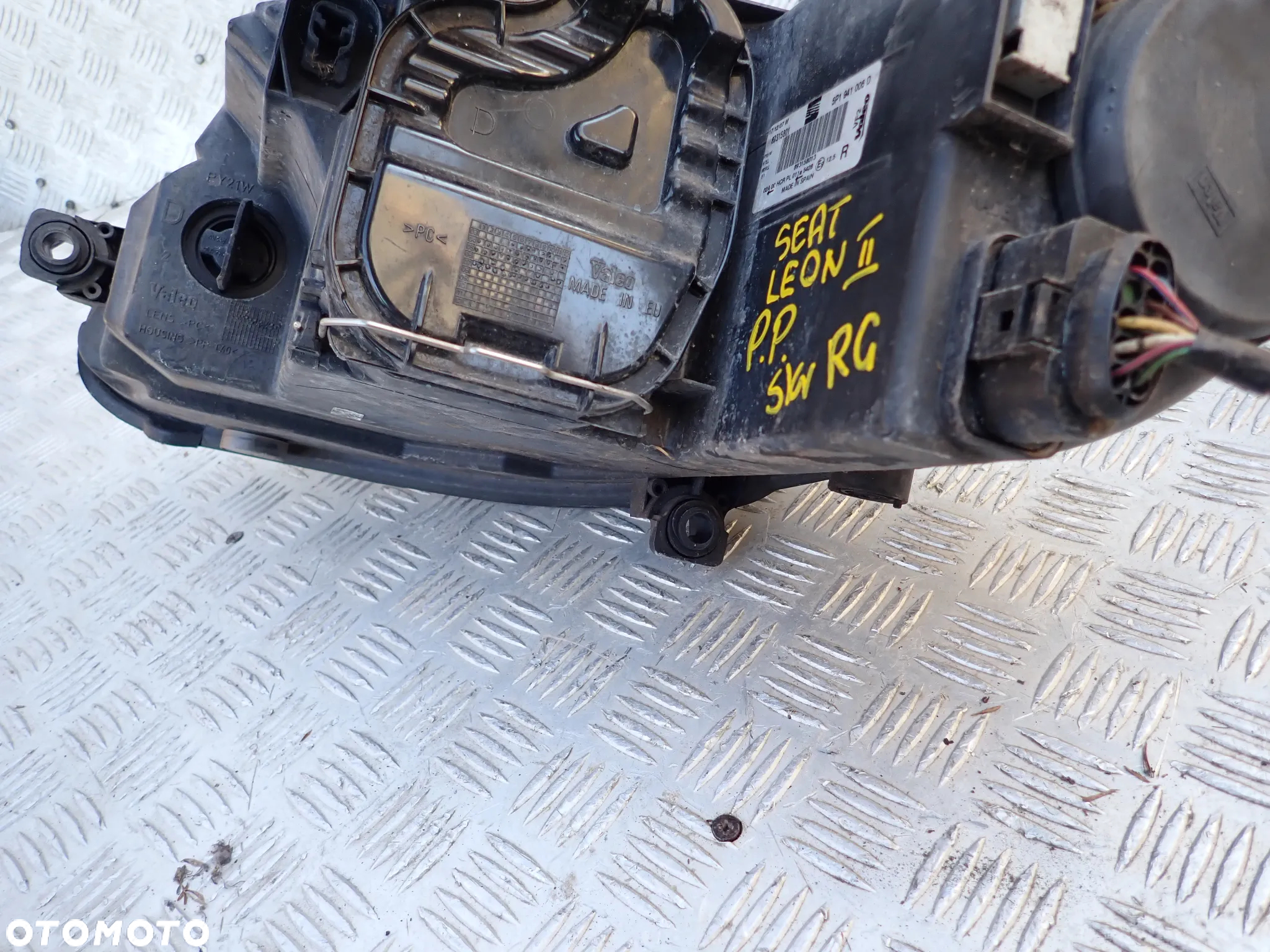 LAMPA LEWY / PRAWY PRZÓD SEAT LEON II  89315799  / 5P1941006 - 13