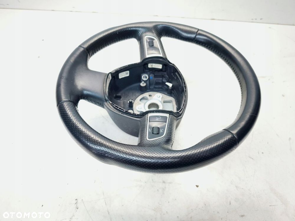 KIEROWNICA SKÓRA MULTIFUNKCJA AUDI A4 B8 A5 8T Q5 8R 8R0419091F WUL - 5