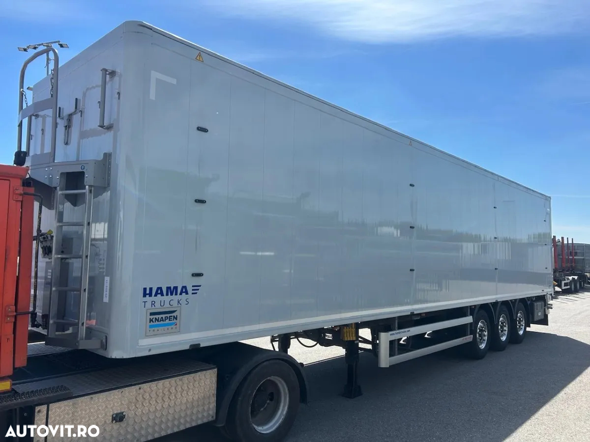 Knapen Trailers Walking Floor, 2023, Jante Al,7700 kg, Factura externa - 2