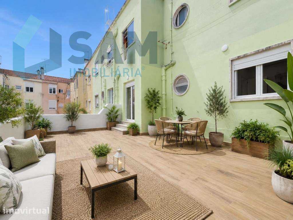Apartamento T2 com terraço Amadora - Grande imagem: 2/21