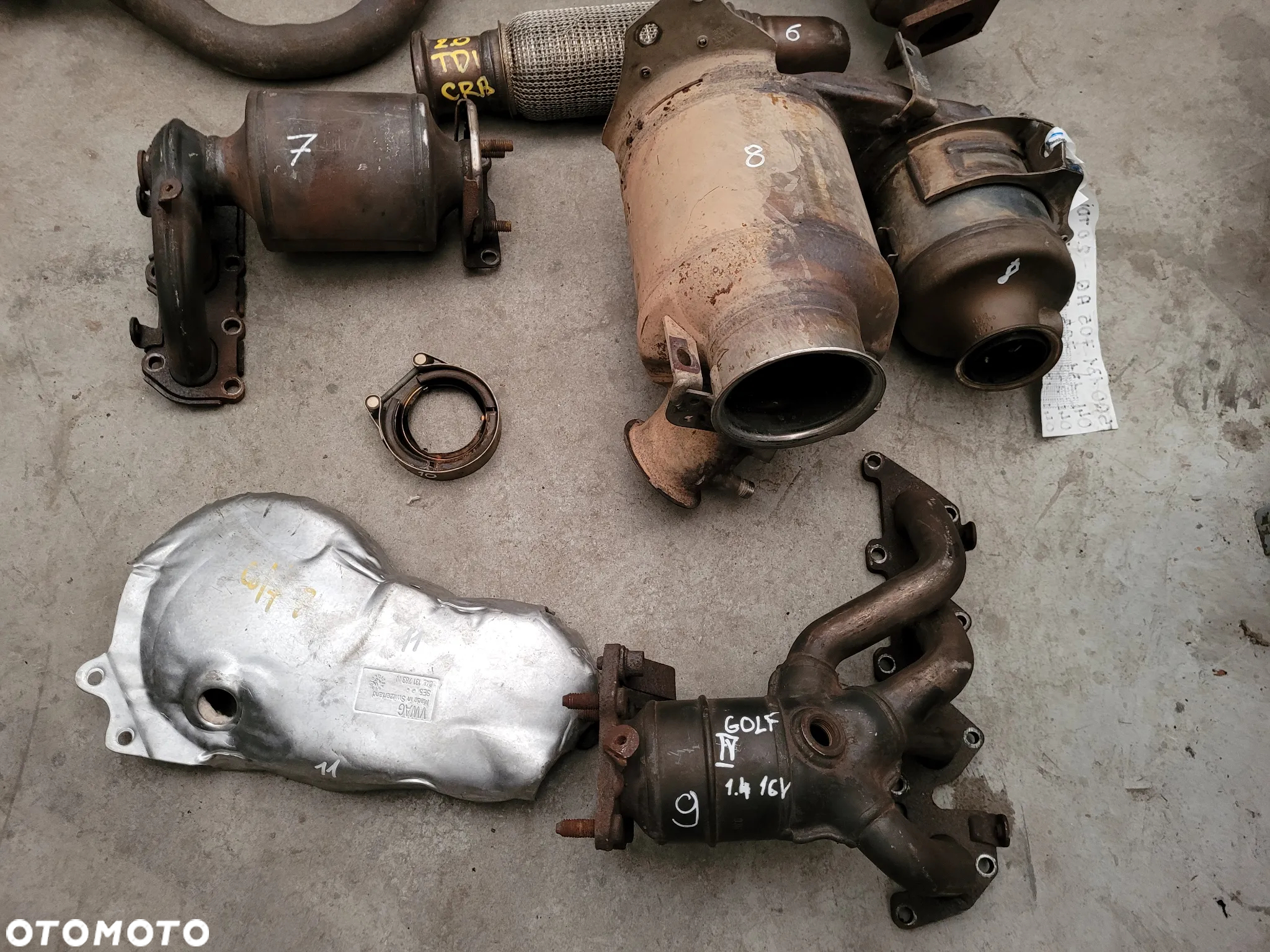 KATALIZATORY RURY WYDECHOWE DPF VOLKSWAGEN - 4