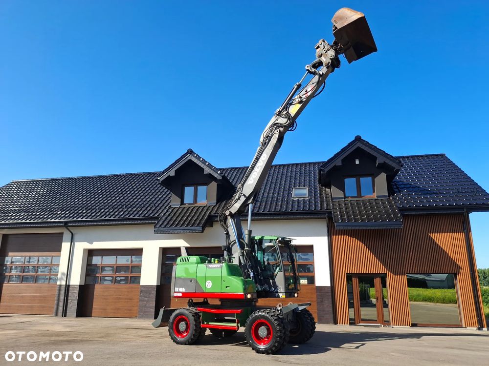Volvo EW 140D Koparka Kołowa OilQuick Szybkozłącze Podwójne Koła 2015 Rok 2439 MTH Moc: 204 KM Dodatkowa Łyżka Pług Bardzo Dobry Stan Sprowadzona - 14