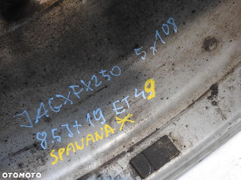 FELGA ALUMINIOWA 19 5x108 8.5J ET49 JAGUAR XF X250 HL4421-2 - 2
