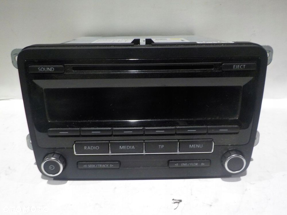 VW POLO V 6R RADIO CD FABRYCZNE 5M0035186L - 1