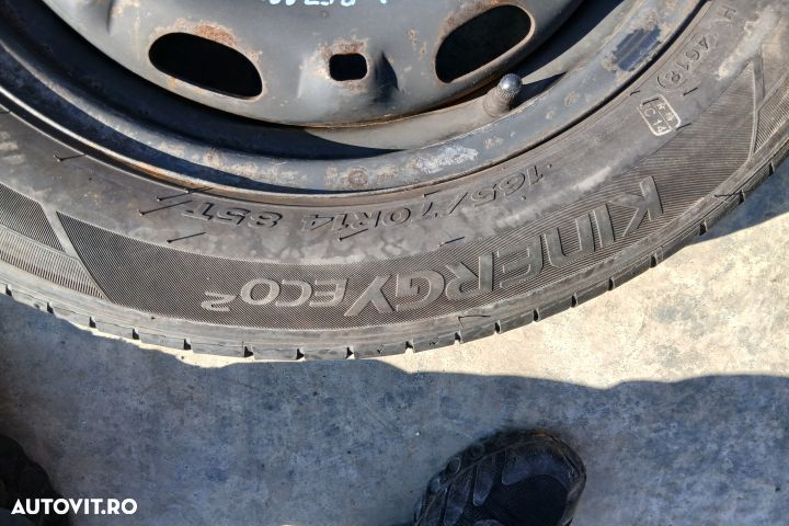 Roata de rezerva R14 165/70 R14 6Q0601027H 5JX14H2 165/70 R14 6Q06010 - 2