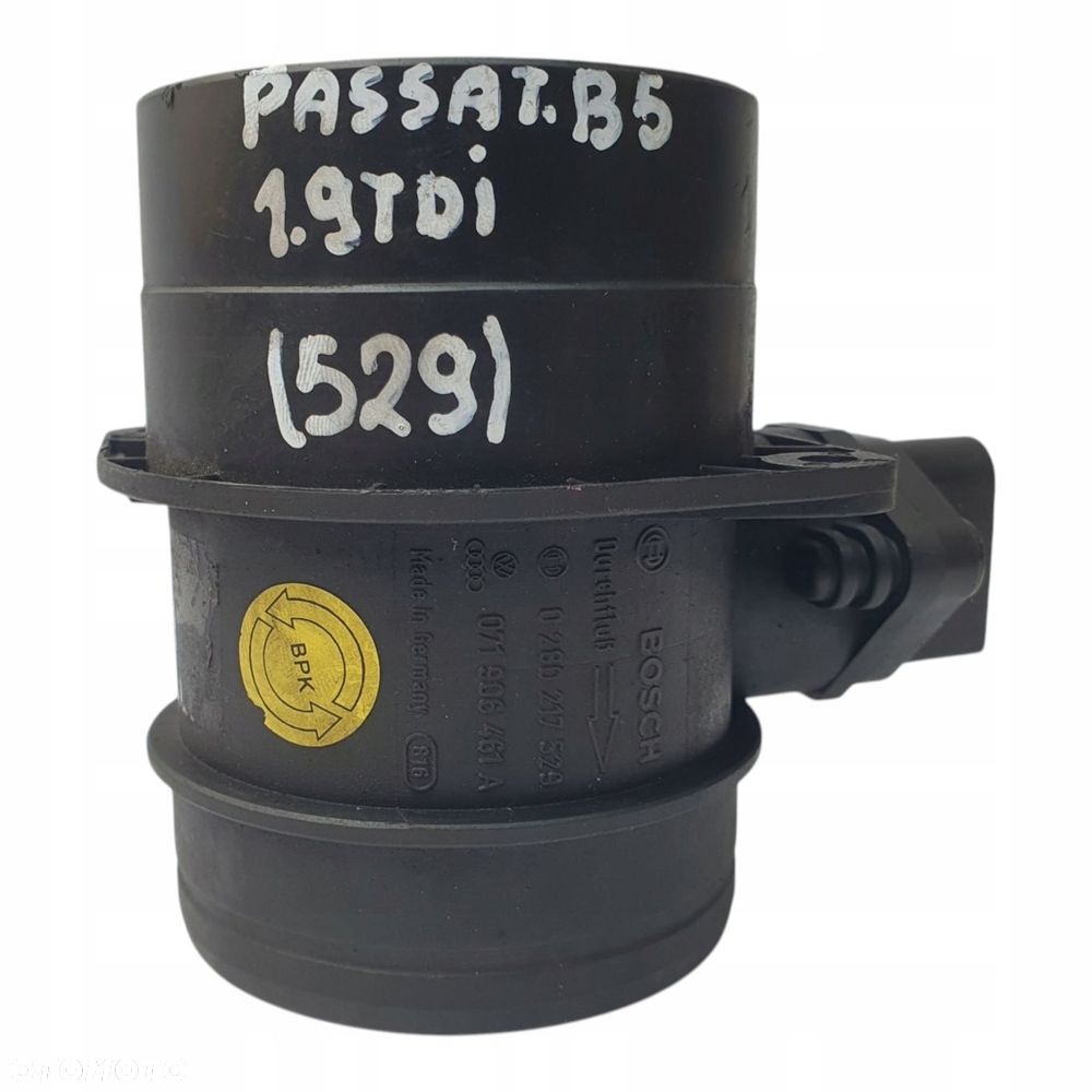 PRZEPŁYWOMIERZ VW Passat B5 Golf IV Toledo II 2.3 V5 VR5 0280217529 - 1