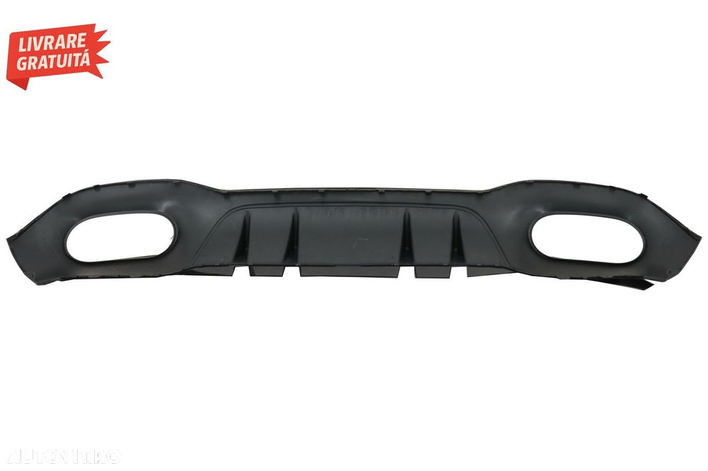 Difuzor Bara Spate Mercedes A-Class V177 Sedan (2018-up) Evacuari Crom- livrare gratuita - 5