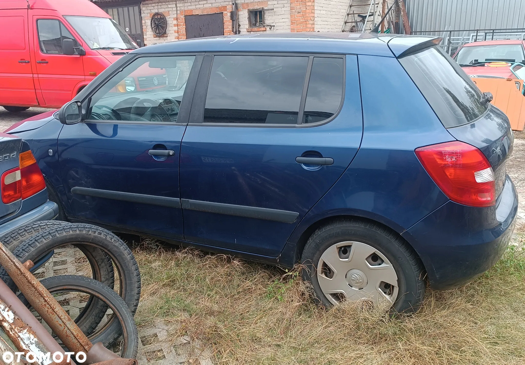 SKODA FABIA II części Drzwi Klapa Błotnik Maska Skrzynia Zawieszenie Szyby - 4