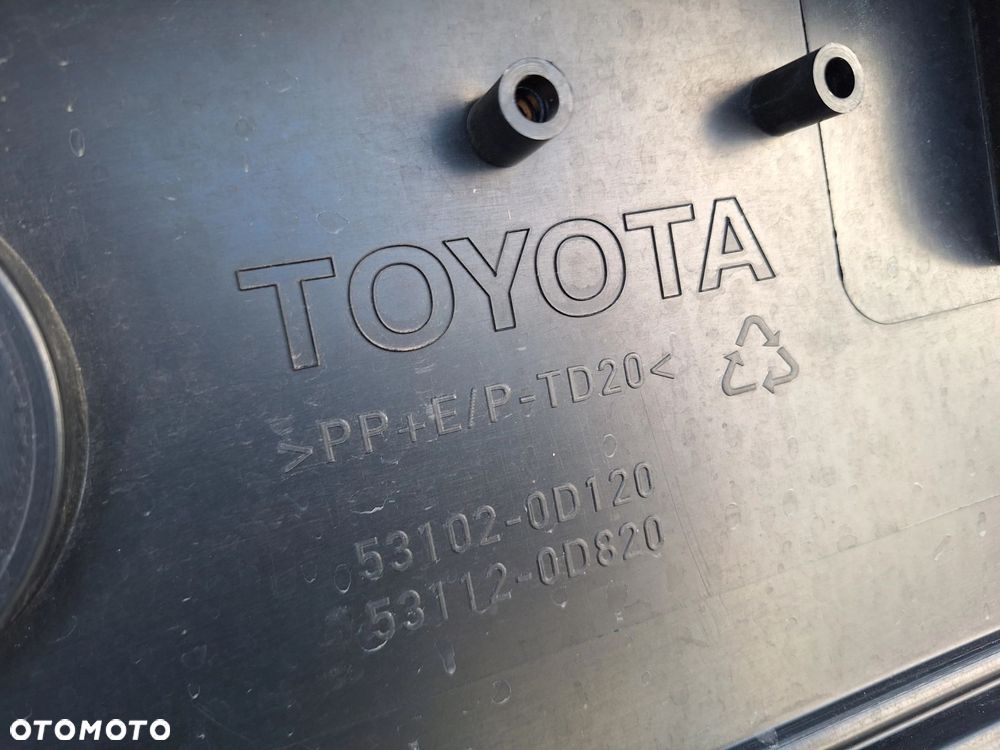 TOYOTA YARIS III LIFT 17-20 NIE KLEJONY! ZDERZAK PRZÓD PRZEDNI ORYG TOYOTA Nr 52119-0DA40 WYSYŁKA 24H - 12