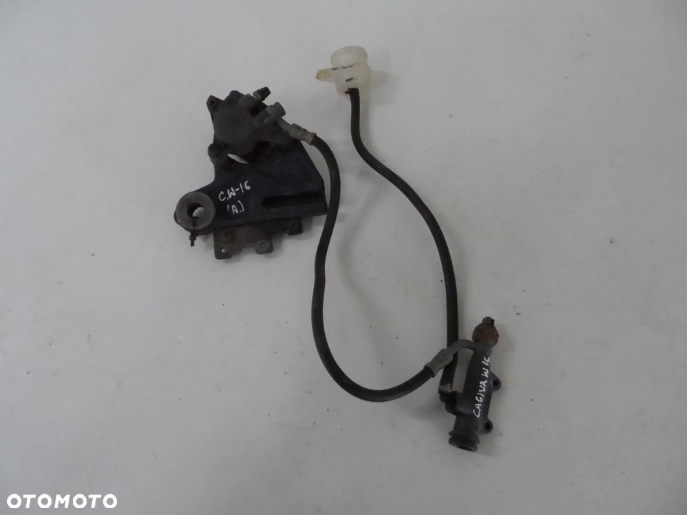 CAGIVA W 16 zacisk hamulcowy tył, jarzmo, pompa hamulcowa - 1