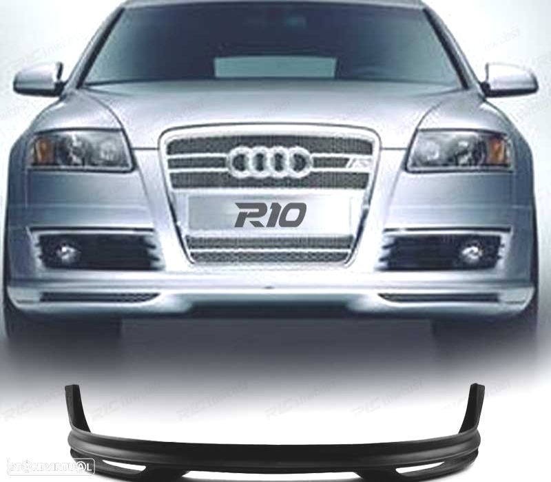 SPOILER LIP FRONTAL AUDI A6 C6 04-09 LOOK ABT SEDÁN AVANT - 1