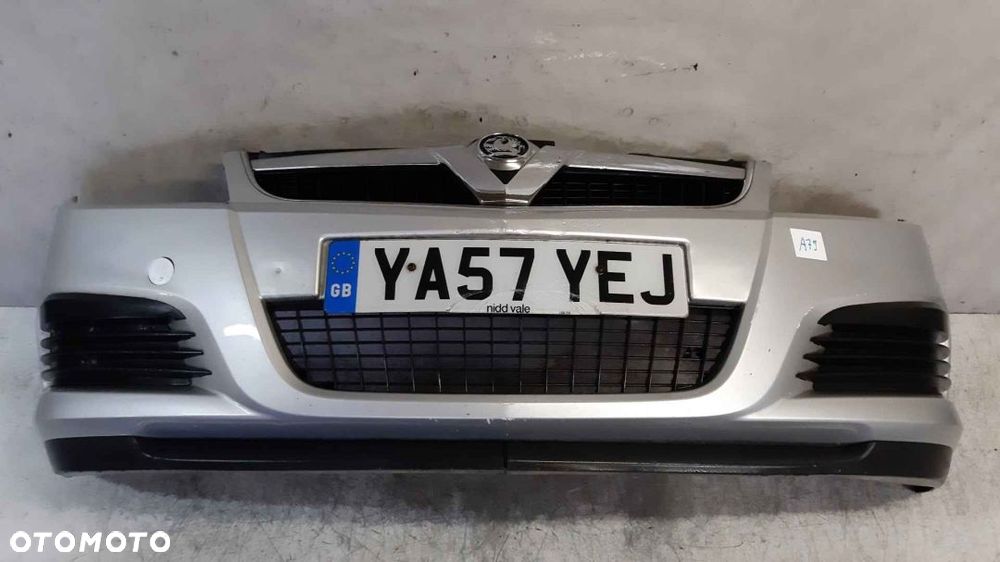 * ZDERZAK PRZÓD PRZEDNI OPEL VECTRA C LIFT FL Z157 SREBRNY - 1