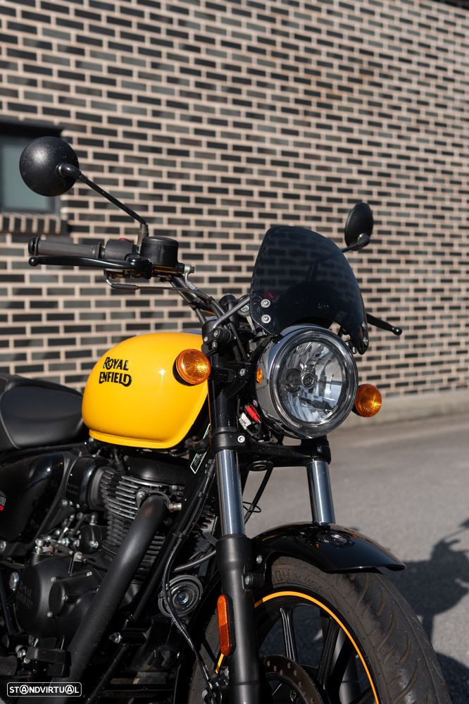 Royal Enfield Meteor 350 Fireball Yellow - 9