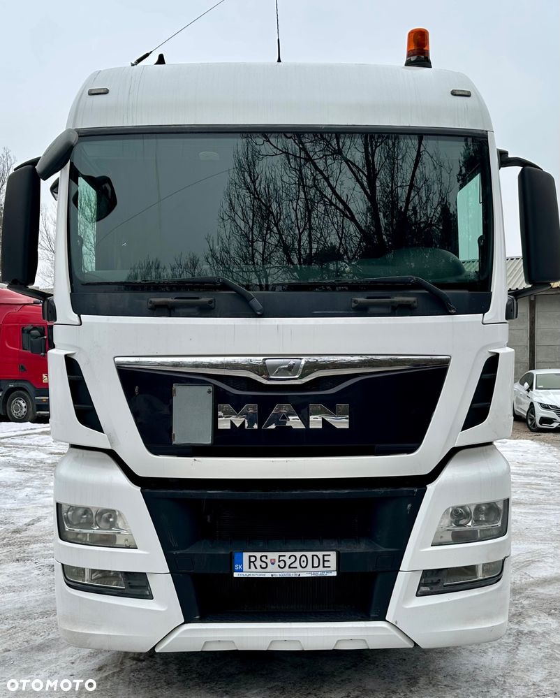 MAN TGX 18.440 XLX AUTOMAT SPOJLERY KLIMA WEBASTO LODÓWKA 685000km MOTOR:12.5L OPONY:315/80/22.5-80% 2xALUTANK EURO 6 2014 - 1