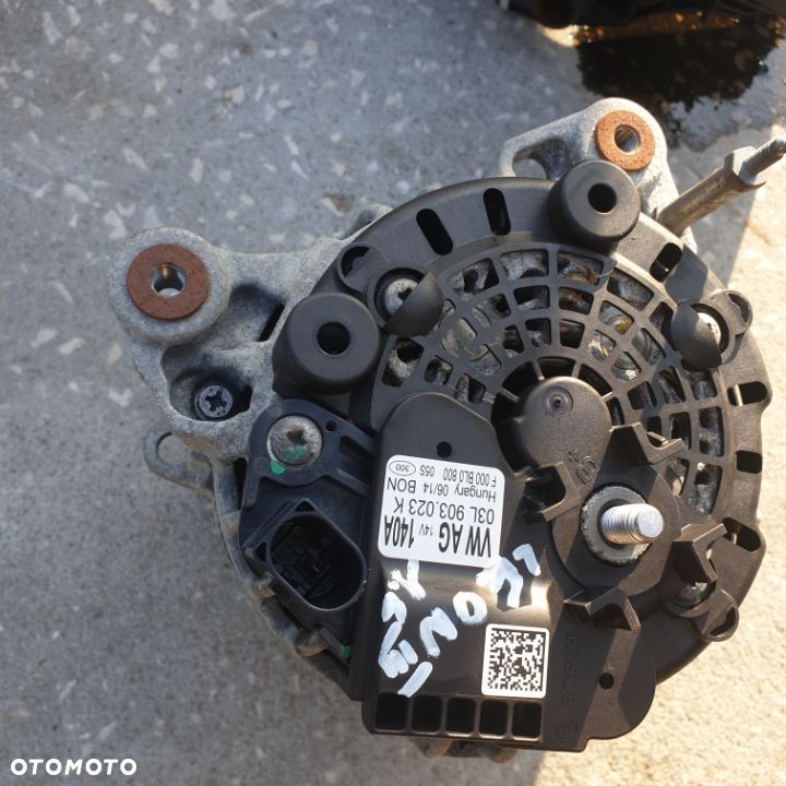VW SEAT AUDI SKODA RAPID 1.6 TDI ALTERNATOR 03L903023K 13R - 2