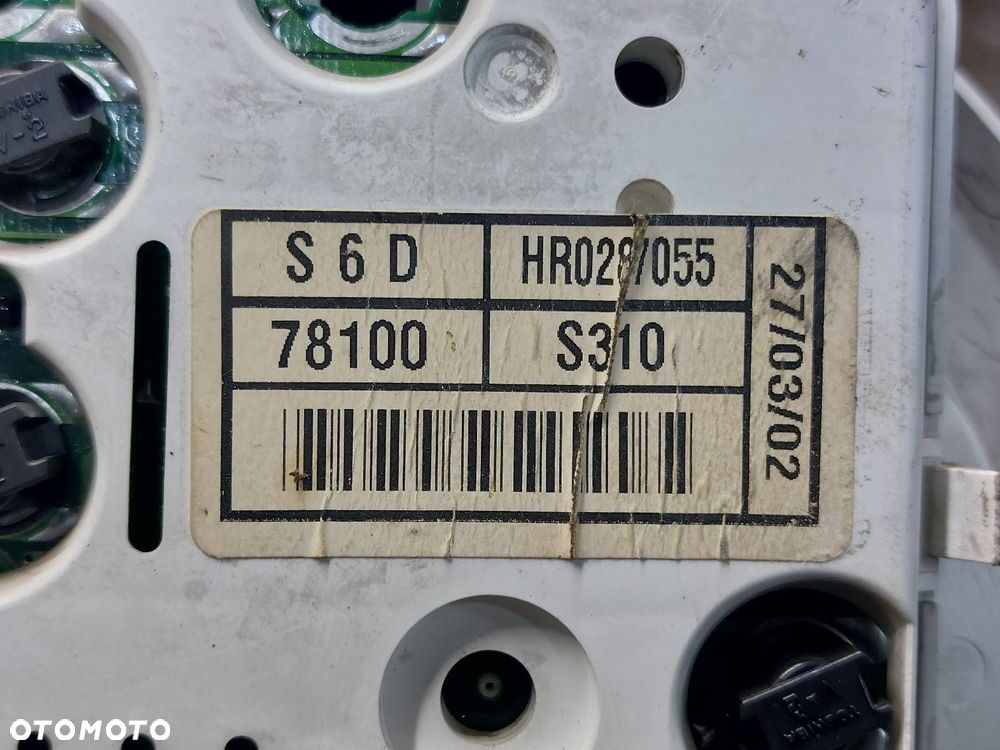 ZESTAW STARTOWY CIVIC VII 1.4 16V 37820-PMA-E12 3820A-S6A-G101 HR0287055 - 9