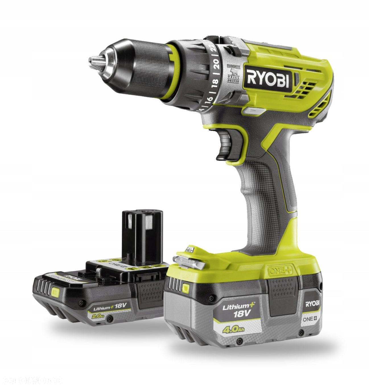 RYOBI WIERTARKA WKRETARKA 18V 4Ah 2Ah ODKURACZ - 2