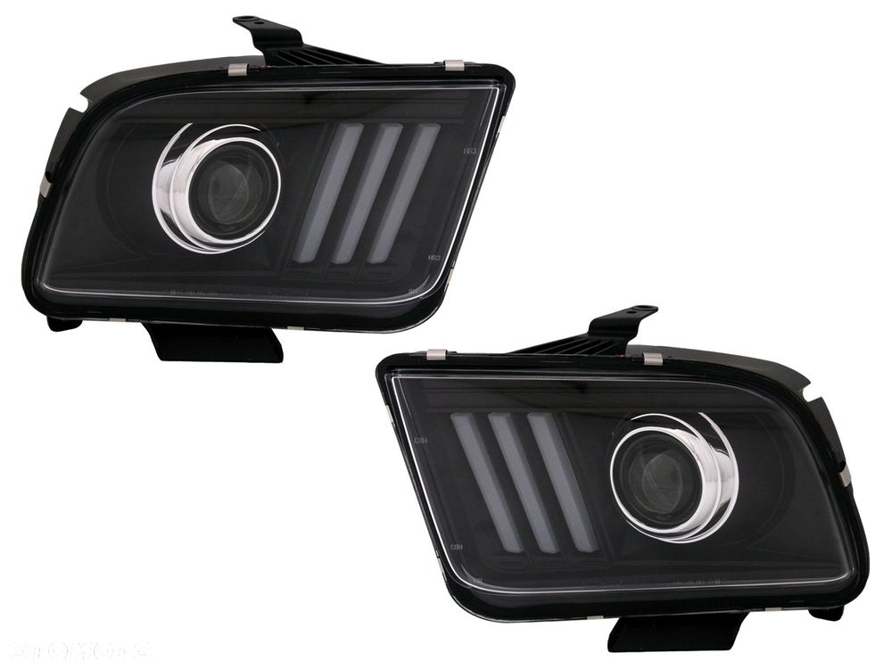 REFLEKTOR LAMPA DAY LINE LIGHT LED FORD MUSTANG 05 - 1