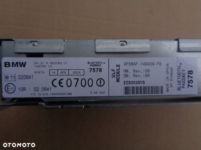 moduł bluetooth bmw e46 x5 e53 e39 6950089 - 1