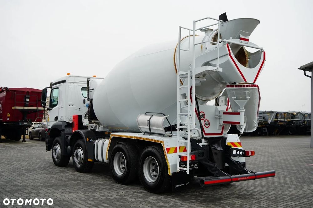 Mercedes-Benz AROCS 3540 / GRUSZKA 9M3 / 8x4 / BETONOMIESZARKA / AUTOMAT / 2022 ROK - 4