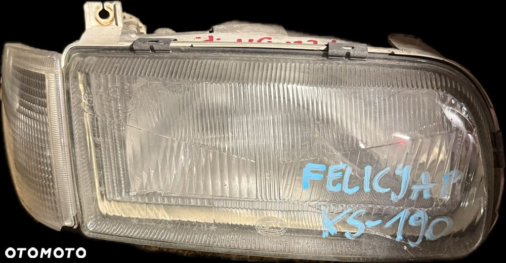 Reflektor LAMPA PRZÓD PRAWY PRAWA SKODA FELICIA Felicja - 1