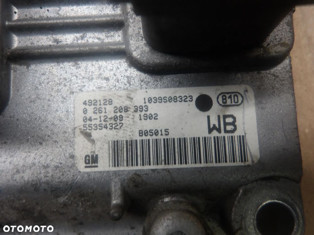 OPEL CORSA C LIFT 03-06 1.0B STEROWNIK KOMPUTER SILNIKA 0261208393 - 5