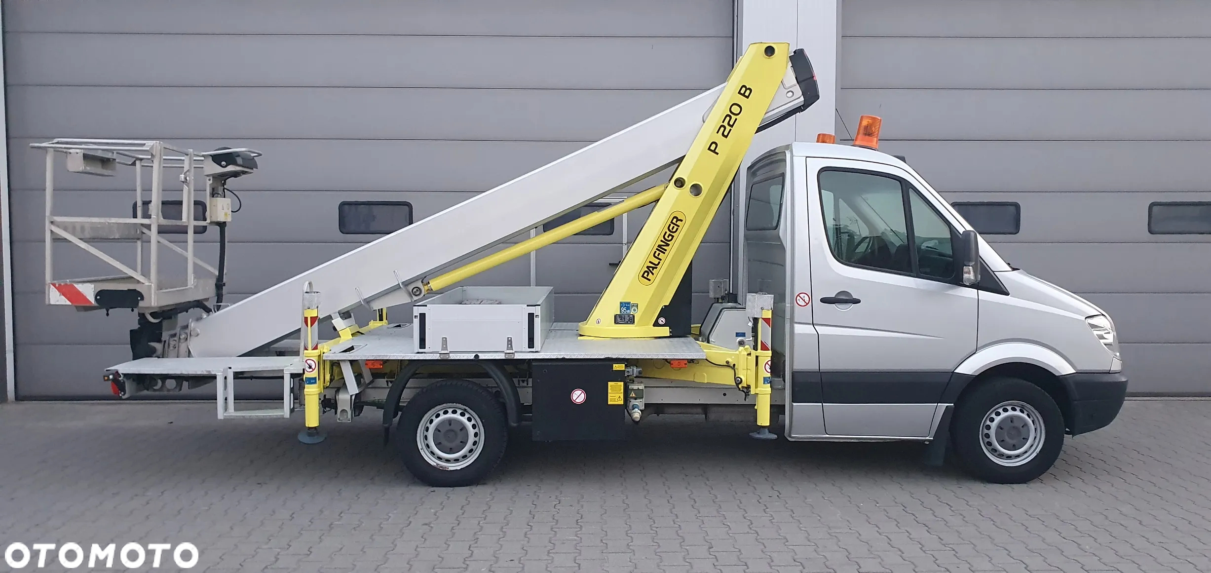 Mercedes-Benz Sprinter 313CDI - 22m PALFINGER P220B Podnośnik koszowy zwyżka Wumag Ruthmann TB Multitel MT GSR - 10
